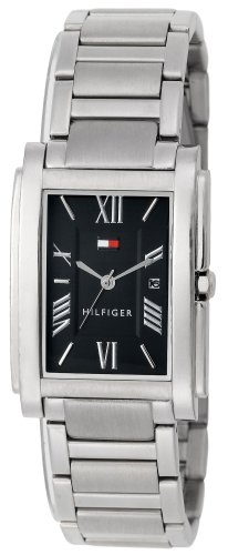 Tommy Hilfiger Men's Black Dial Bracelet Watch #1790277