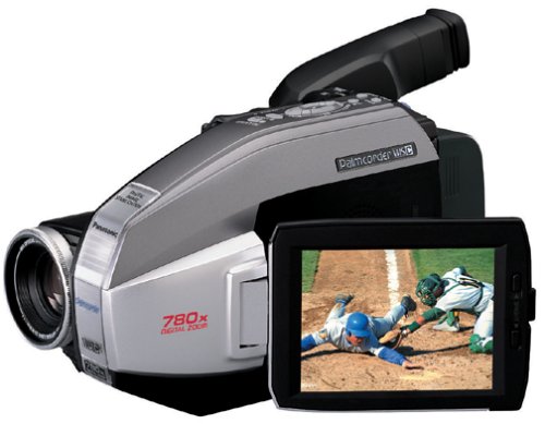 Panasonic PVL552 VHS C Camcorder w 4.0 Color LCD & Viewfinder