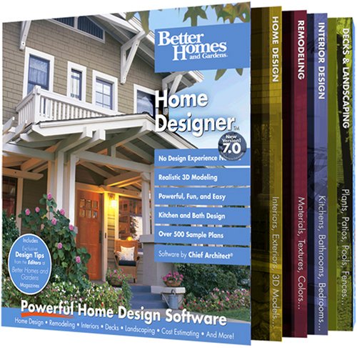 Better Homes and Gardens Home Designer 7.0