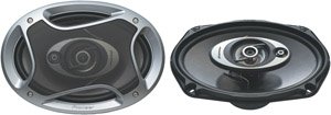 Pioneer Car TSA6962R 3 Way 6 x 9 Spaker with 250 Watts Maximum Power