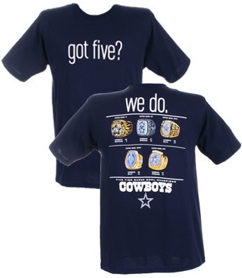Dallas Cowboys Got Five Short Sleeve Tee