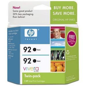 Hewlett Packard Twinpack Inkjet Print Cartridge Black