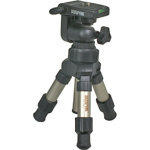 Sunpak MINI PLUS Mini Tripod with 3 Way Panhead