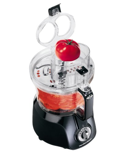 Hamilton Beach 70573H Big Mouth Food Processor, Black.