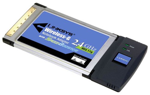 Linksys WPC54GS Wireless G Notebook Adapter with SpeedBooster