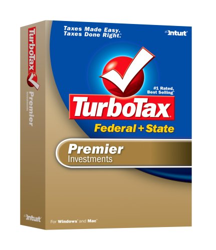 TurboTax Federal + State Premier Investments 2006 Win Mac