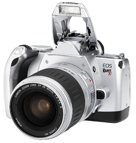 Canon EOS Rebel Ti 35mm SLR Kit w  28 90mm Lens