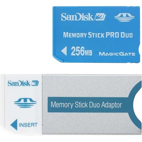 SanDisk 256 MB MemoryStick Pro Duo
