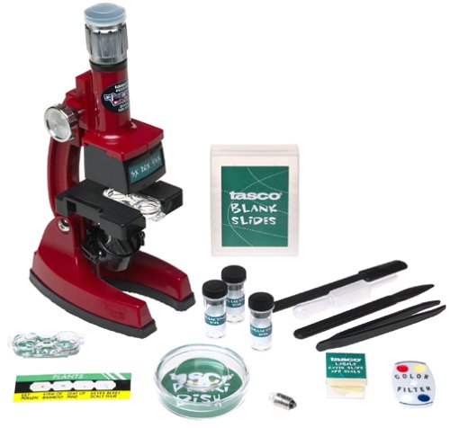 Tasco 900 Power Microscope w/Case and 67 Piece Kit