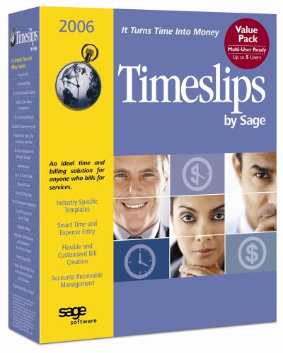 Sage Timeslips 2006 Multi User Value Pack   5 Users