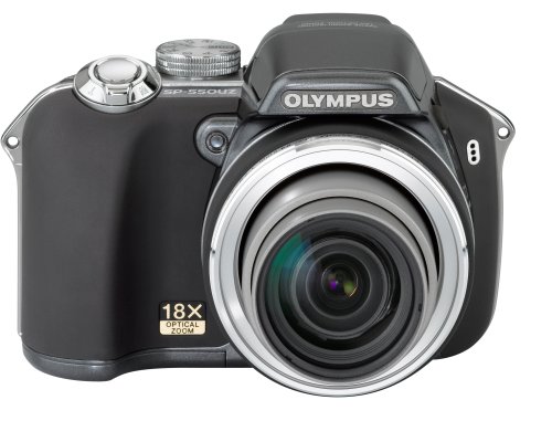 Olympus SP 550UZ 7 MP Digital Camera with Dual Image Stabilized 18x Optical Zoom